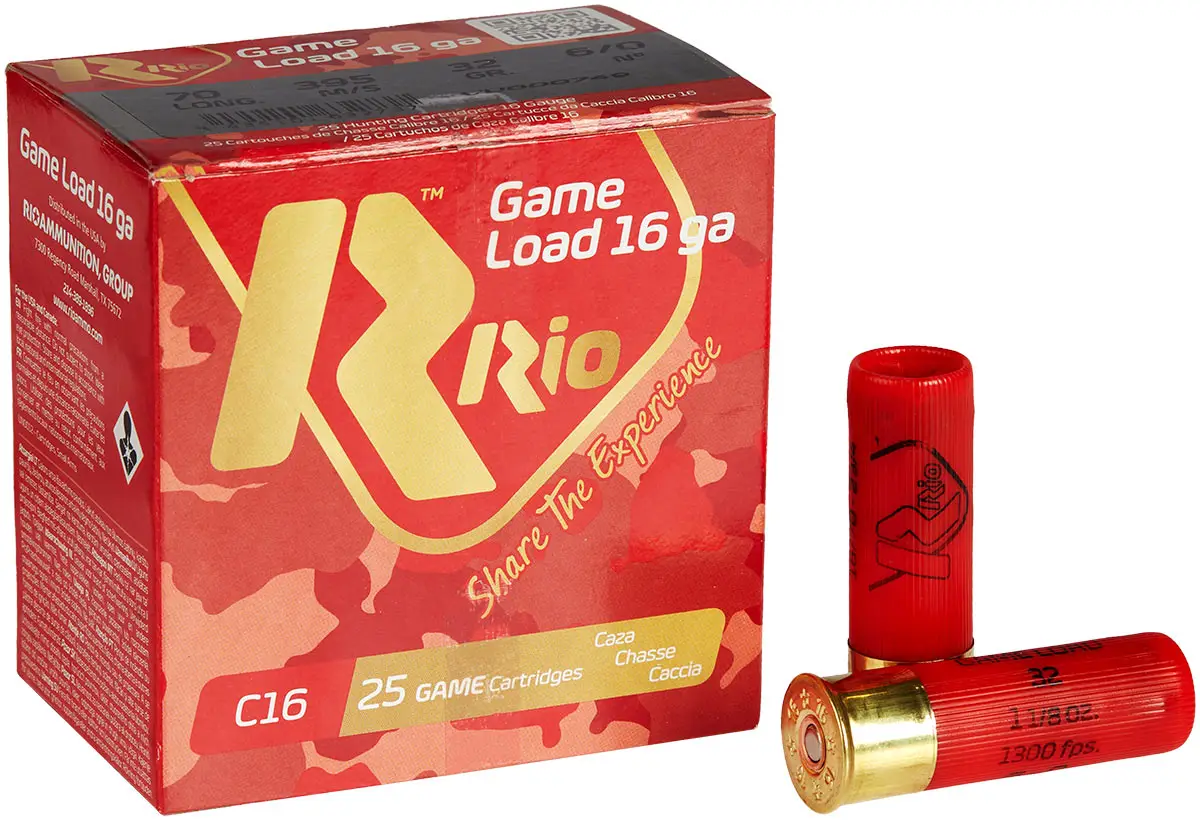 Патрон RIO Game Load New 16\70 (00) 28g — фото 1