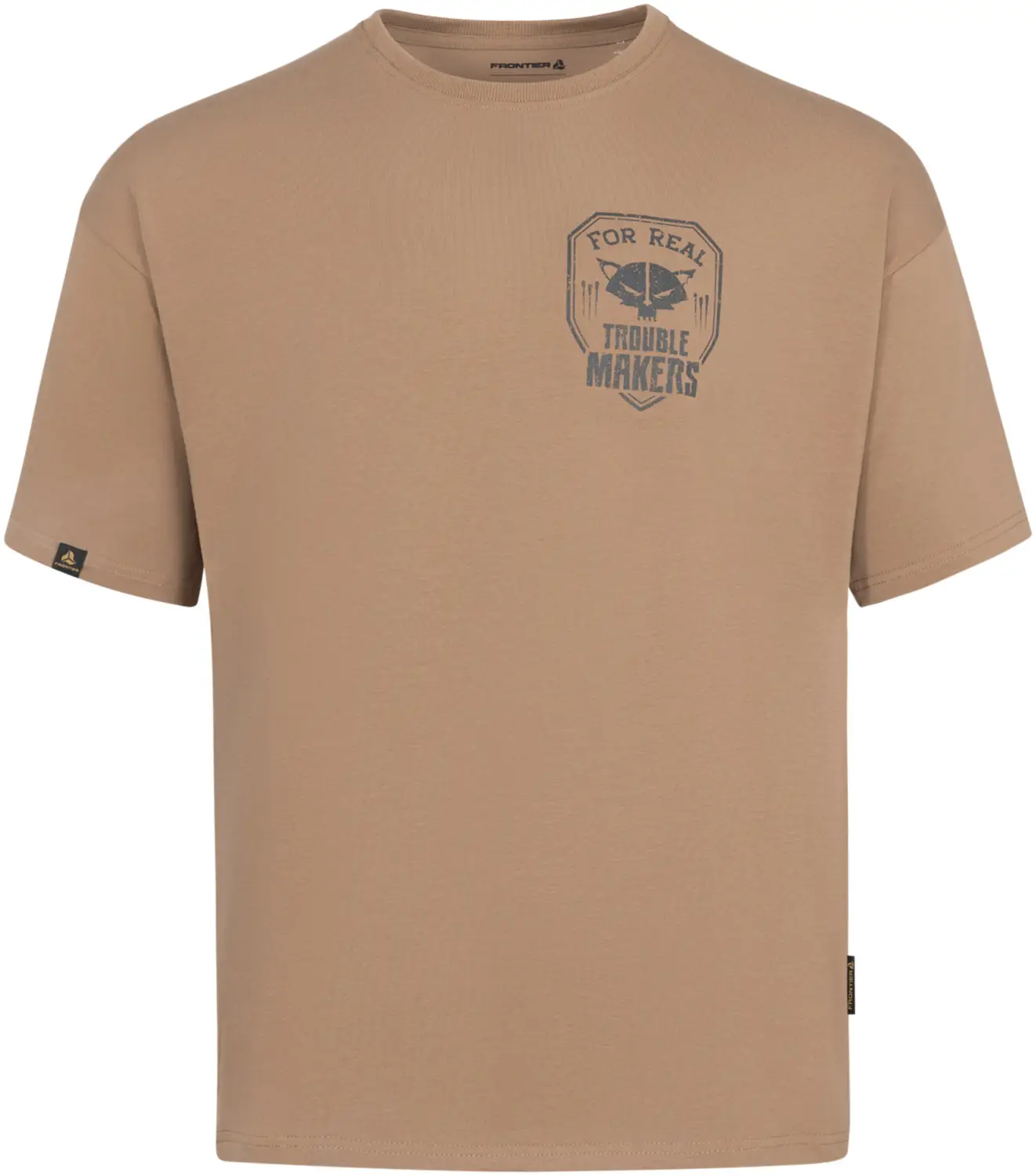 Футболка Frontier Small logo M beige
