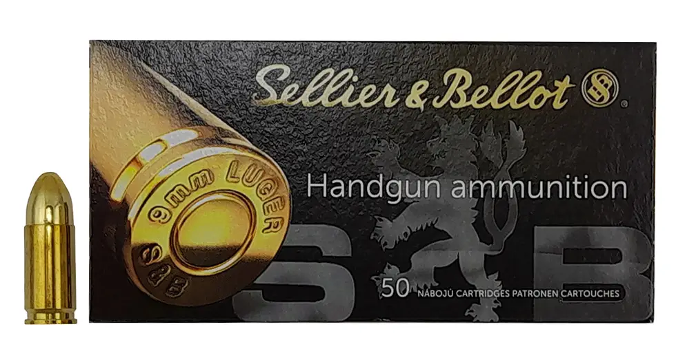 Патрон S&B FMJ 9mm(9*19) 115gr(7.5g)