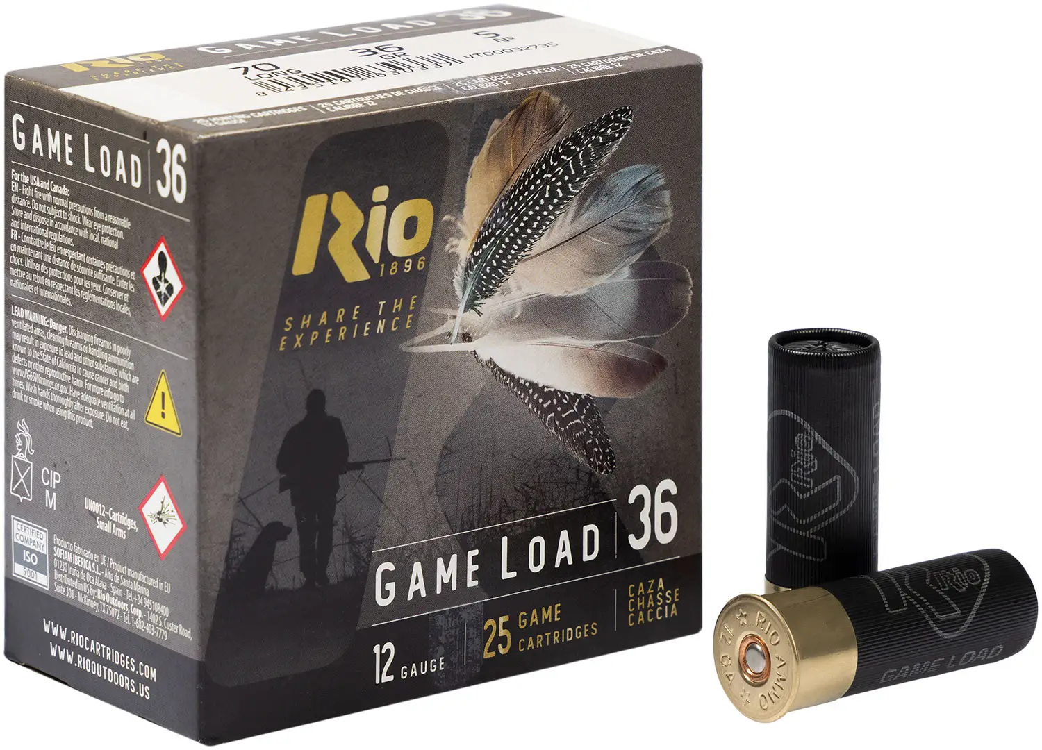 Патрон RIO Game Load-36 NEW 12\70 (5) 36g