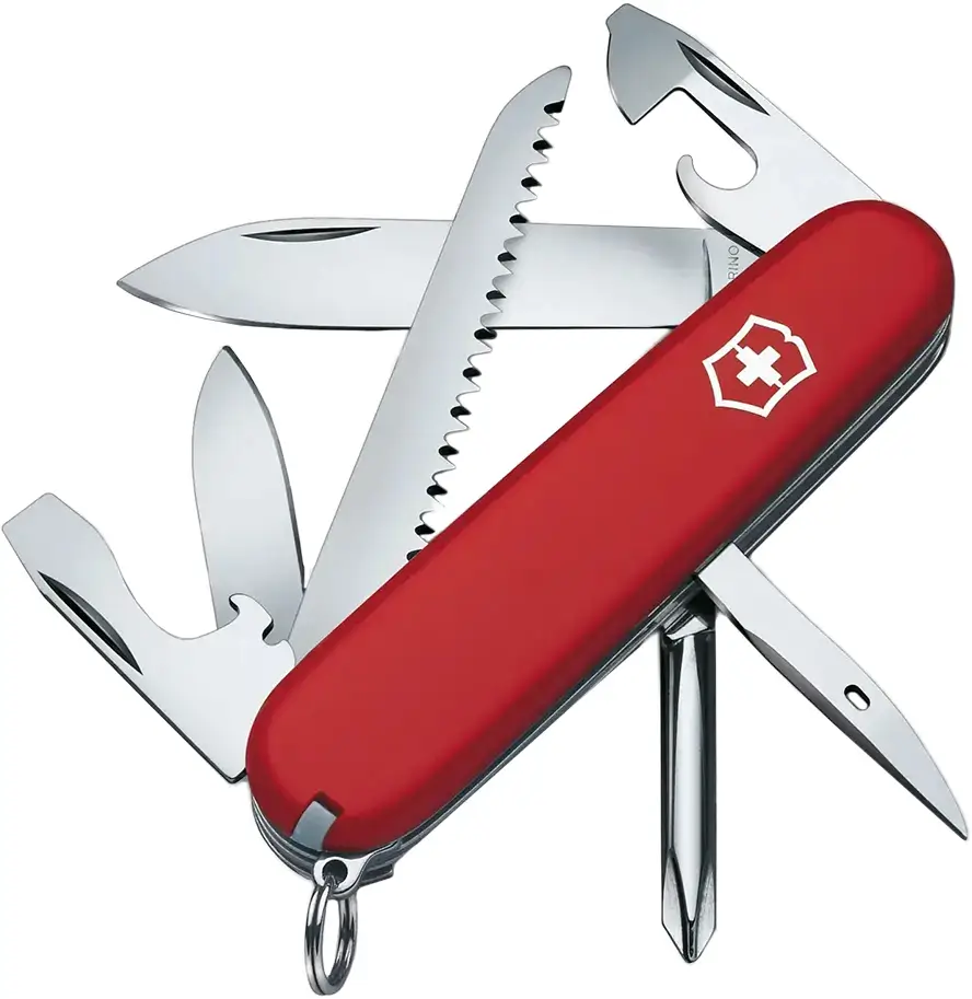 Ніж VICTORINOX Swiss Army Hiker, червоний — фото 1
