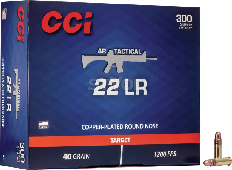 Патрон CCI,AR Tact,22LR,40gr(2.59g),CPRN,366м\с — фото 1