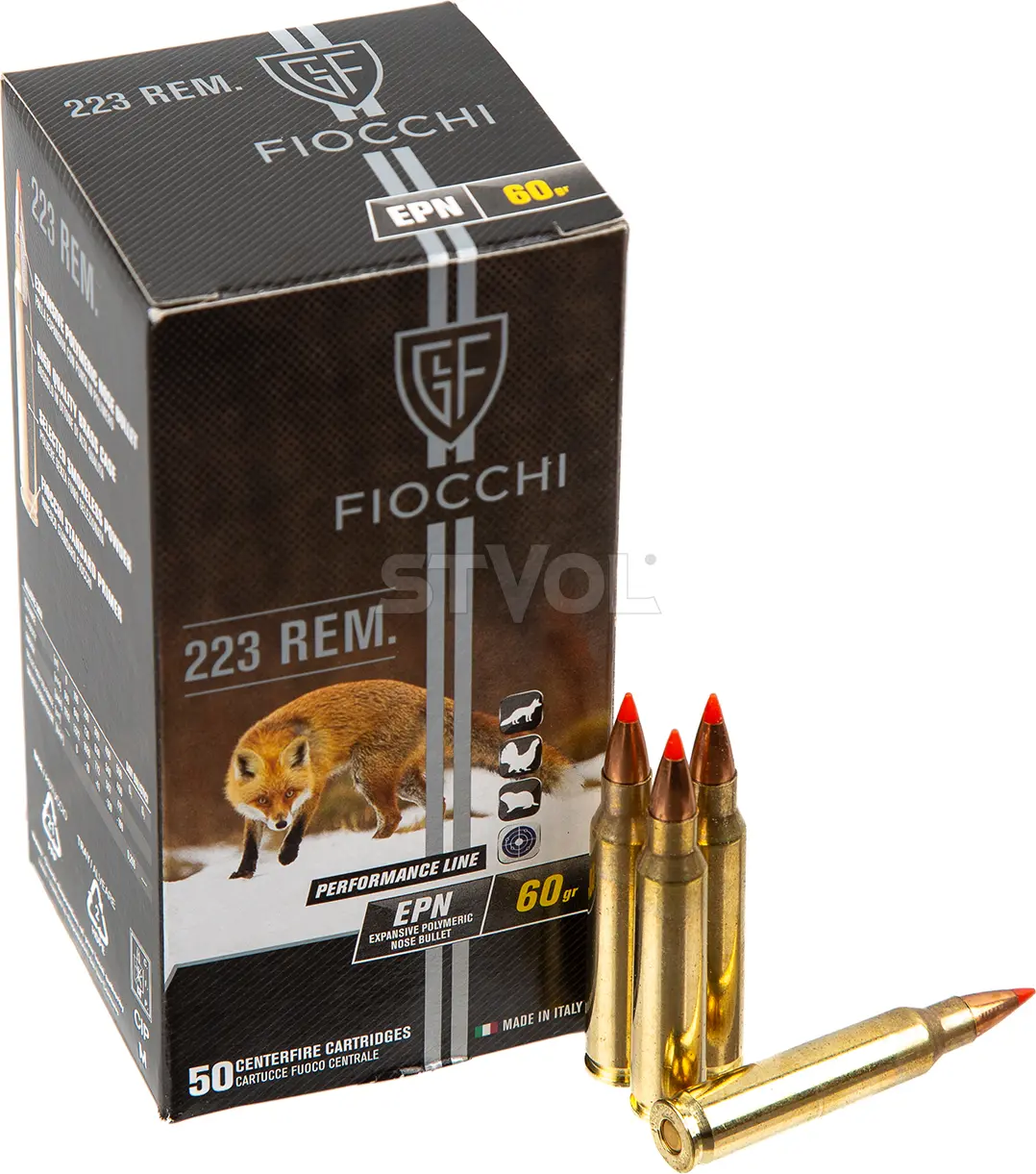 Патрон Fiocchi 223REM,EPN,60gr(3.9g) — фото 1