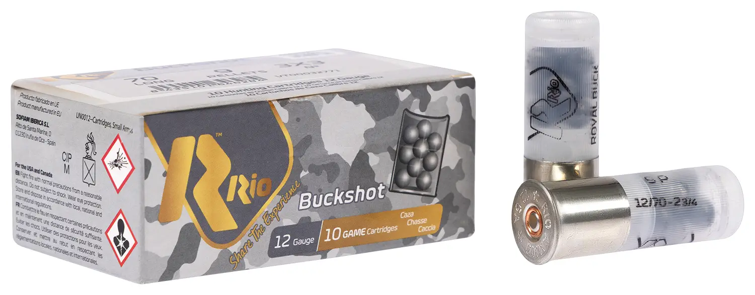 Патрон RIO Royal Buck 9P 12\70 8.65mm 34g — фото 1