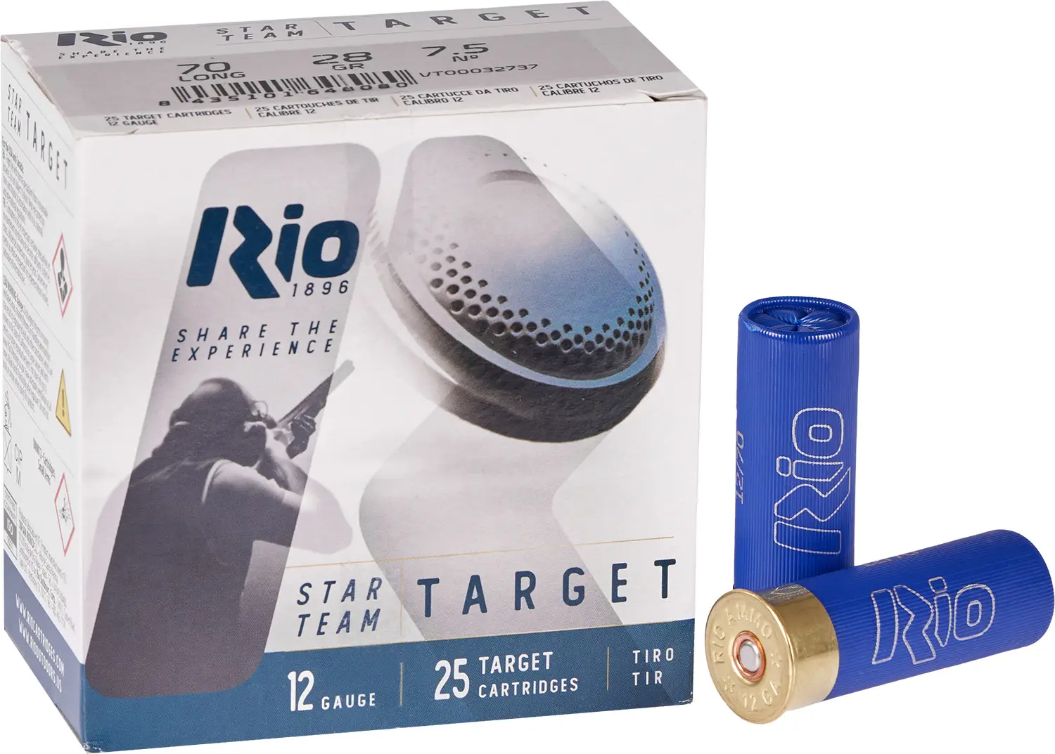 Патрон RIO Star Team Target 12\70 (7,5) 28g