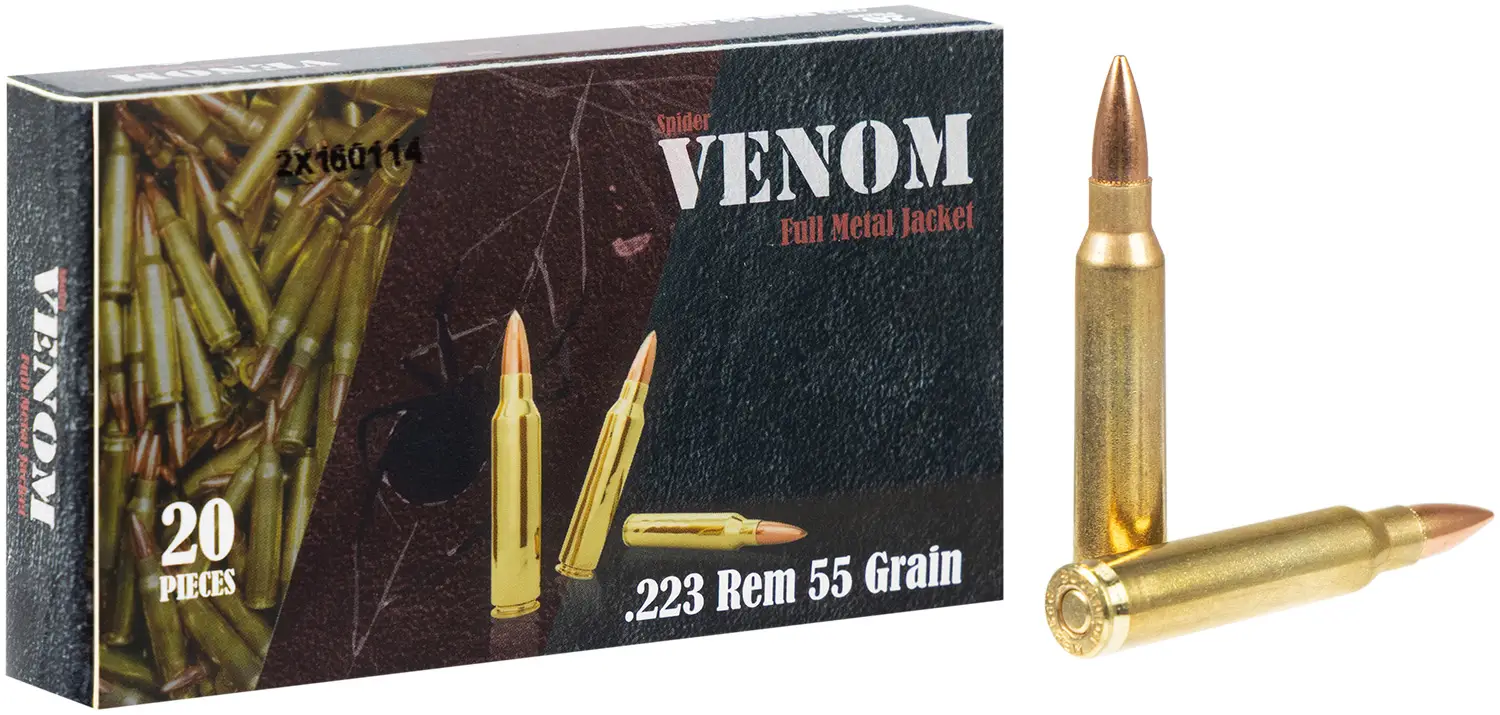 Патрон MEDEF FMJ .223REM FMG 55gr(3.56g) — фото 1