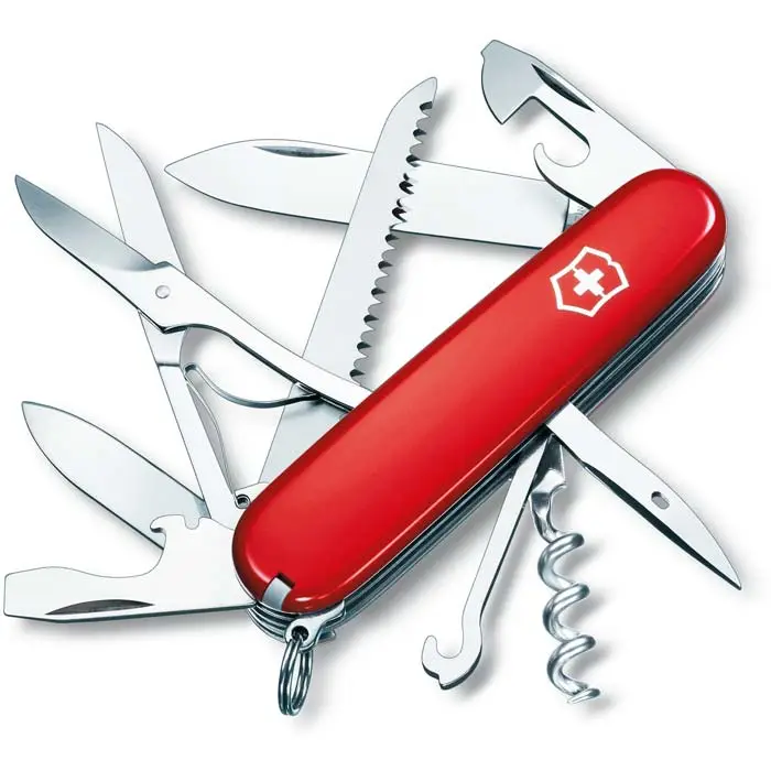 Ніж VICTORINOX Huntsman, червоний — фото 1