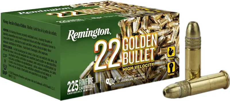 Патрон Remington Golden Bullet.22LR, HP, 36gr(2.3g) — фото 1