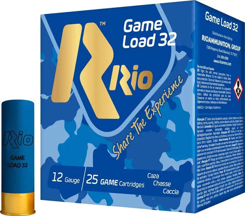 Патрон RIO Game Load-32 FW 12\70 (6) 32g — фото 1