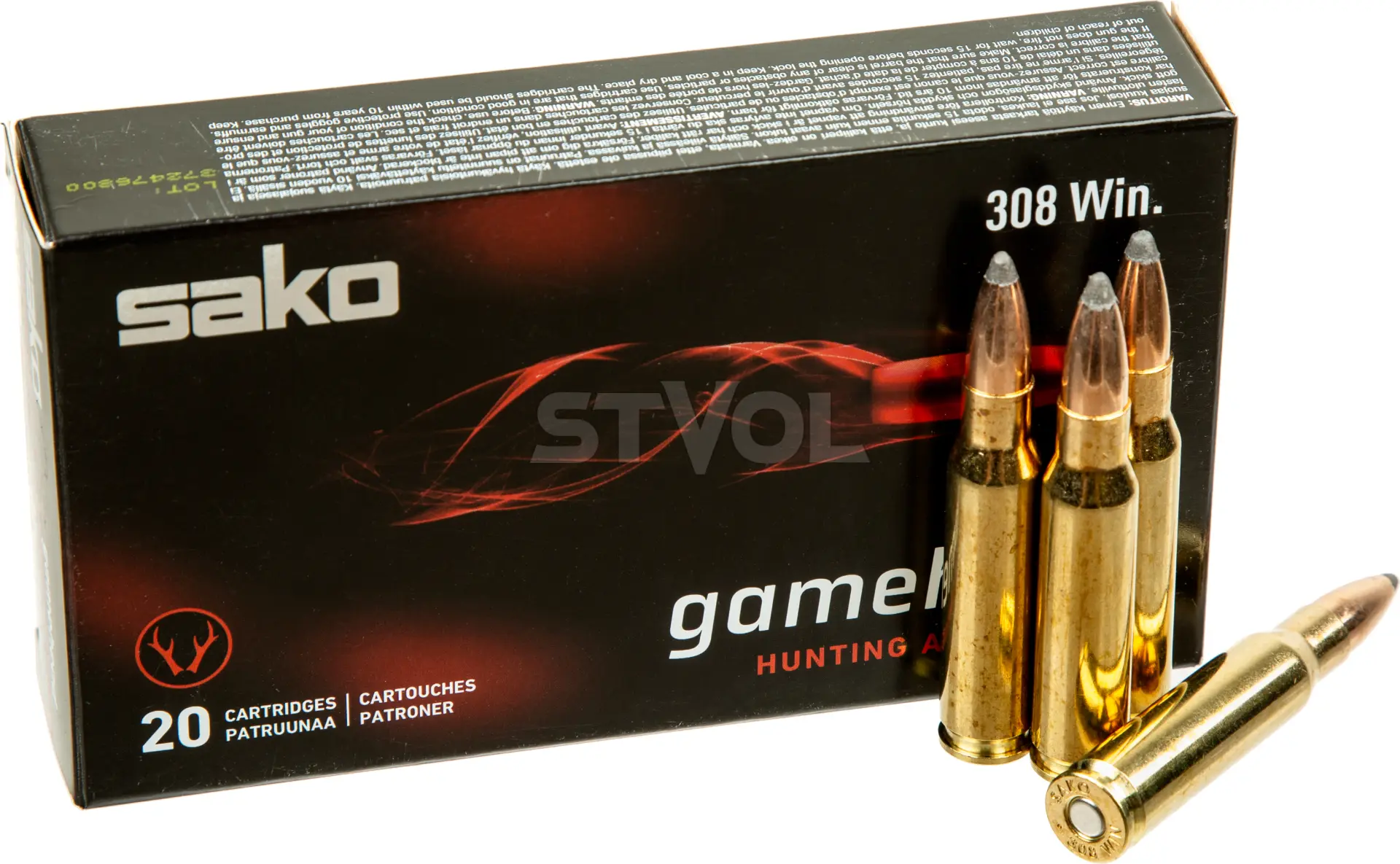 Патрон Sako Gamehead k.308Win SP 9.7g