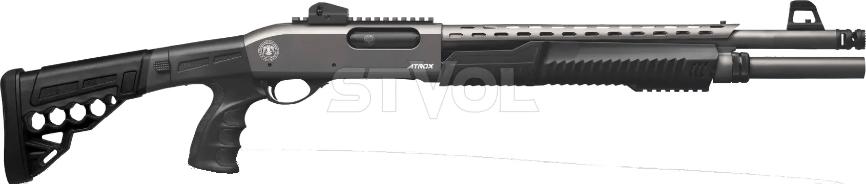 Рушн.ATROX Tact.Plus GreyTelescop Stock 12\47 HUGLU 7+1