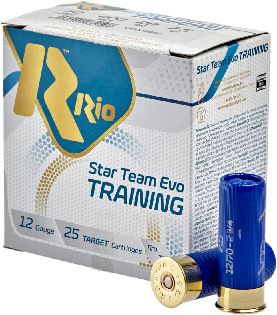Патрон RIO Star EVO Training 12\70 (9) 24g — фото 1