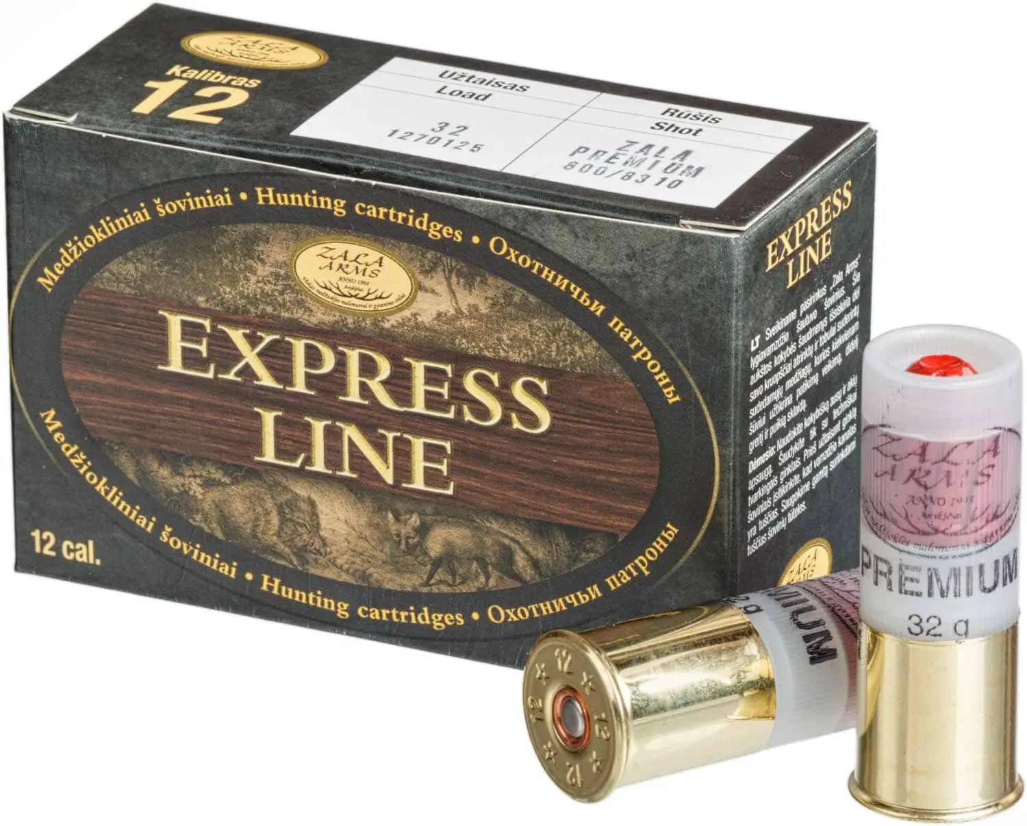 Патрон Zala Arms Premium 12\70 куля 32g — фото 1