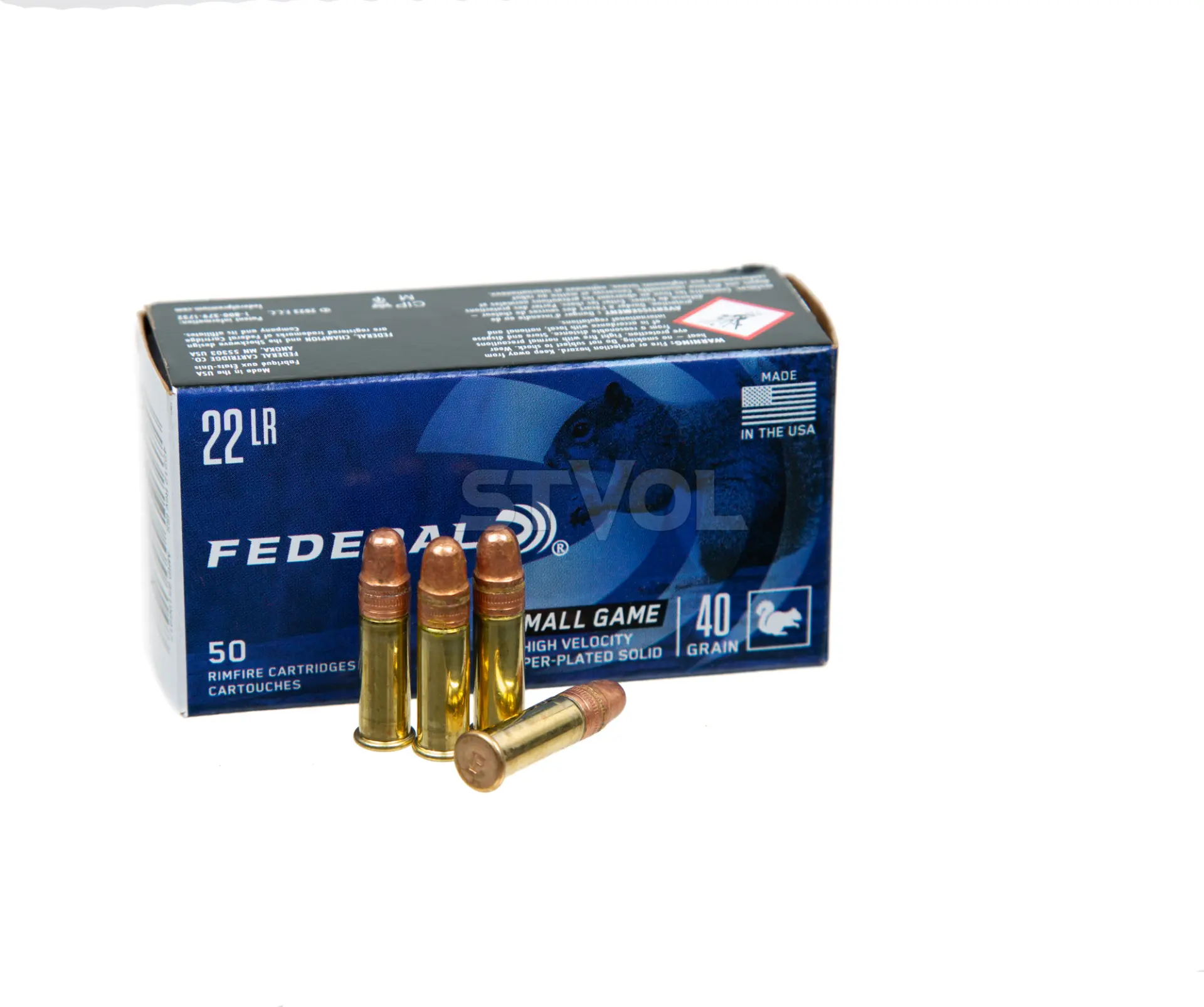 Патрон Federal Game Shok 22LR 40gr(2.59g) 378 м\с — фото 1