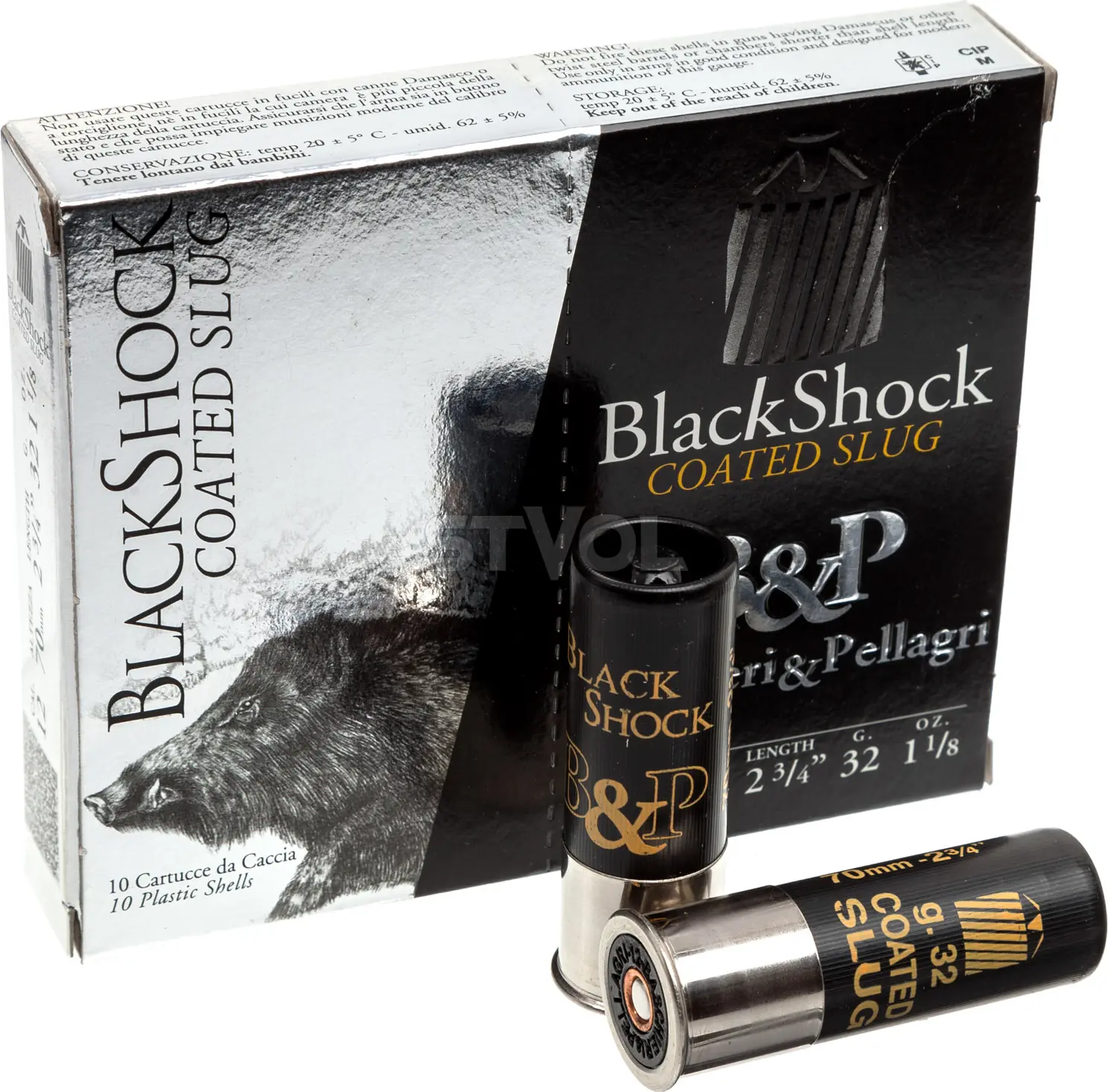 Патрон(куля) B&P Big Game Palla Black 12\70 32g — фото 1