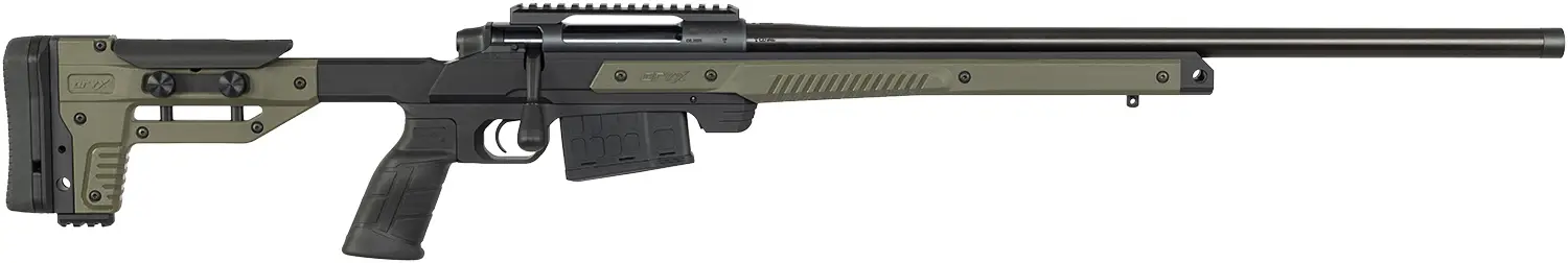 Карабін Mauser M18 LONGRANGE 6.5 Creedmoor Bull Barrel 62см,М18*1,шасі,к.чорн.\олив. — фото 1