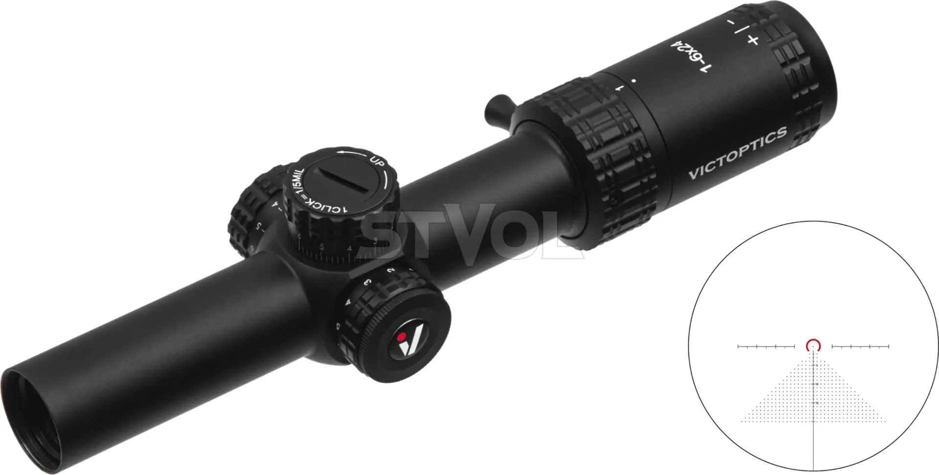 Приціл опт.Vector Optics S6 (30mm) — фото 1