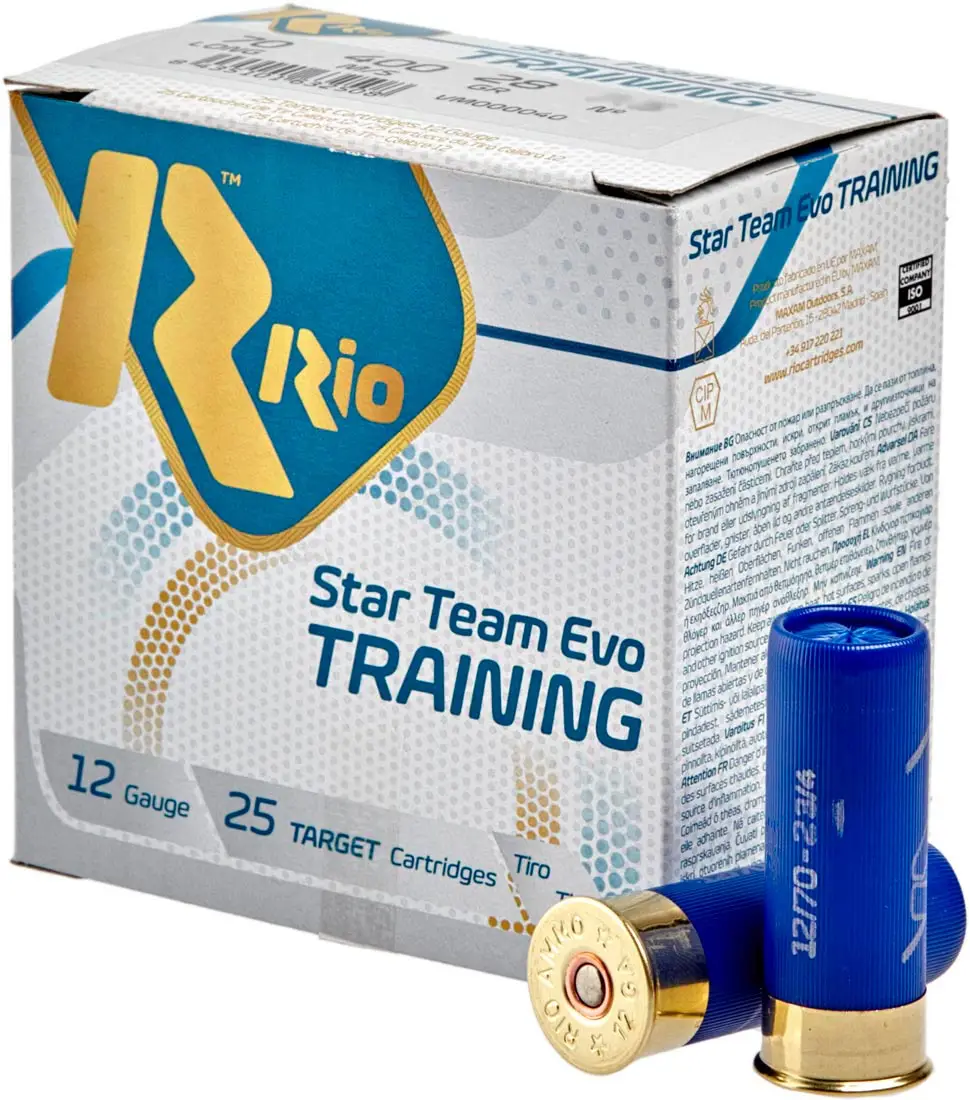 Патрон RIO Star EVO Training 12\70 (9) 28g — фото 1