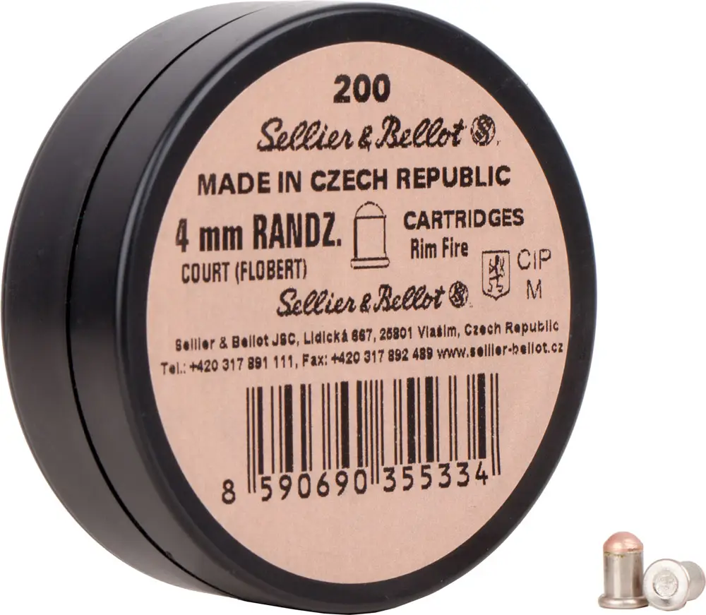 Патрон Флобера S&B Randz Curte 4mm 200шт — фото 1
