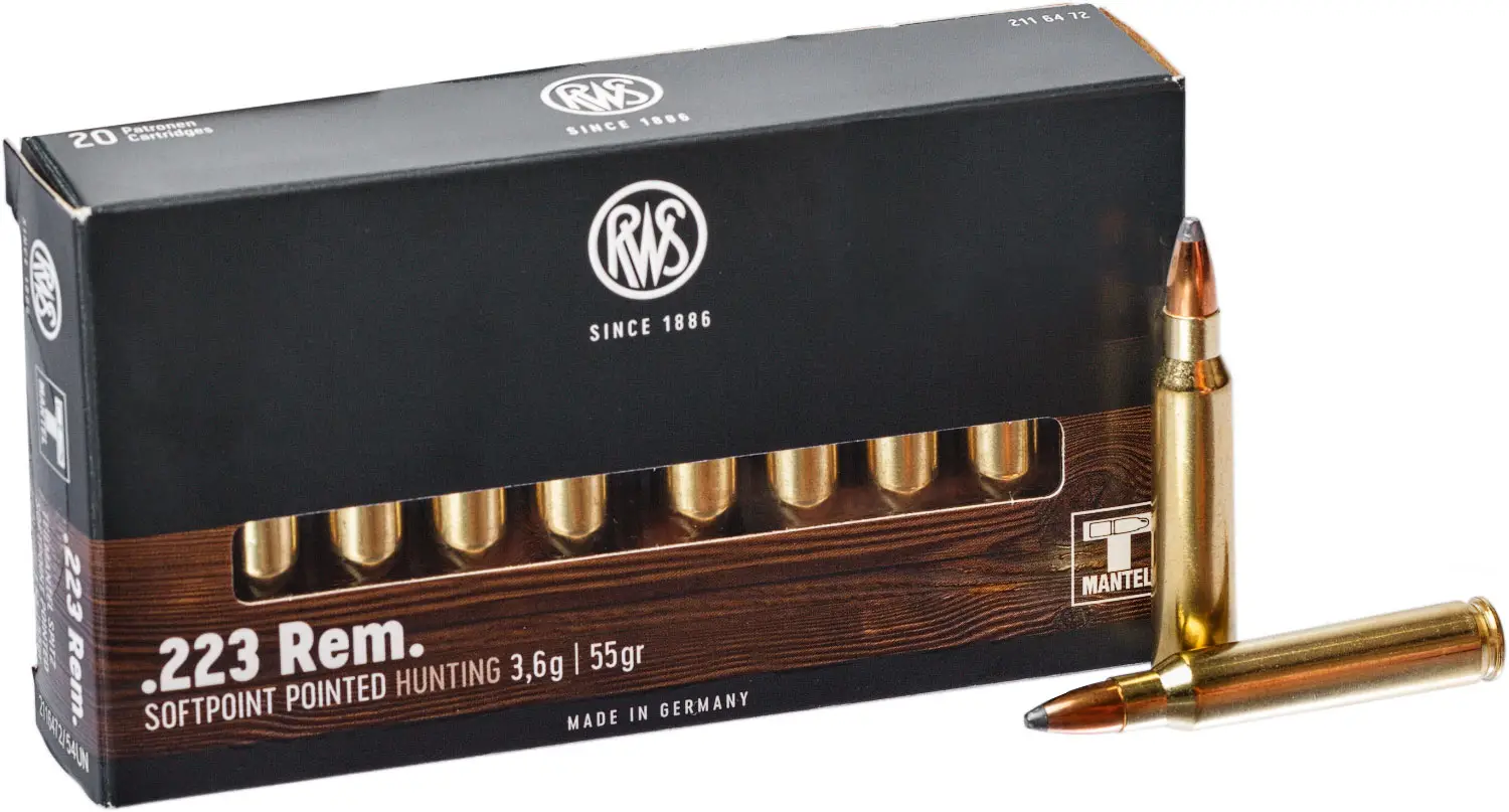 Патрон RUAG RWS TMS.223Rem 3.6g — фото 1
