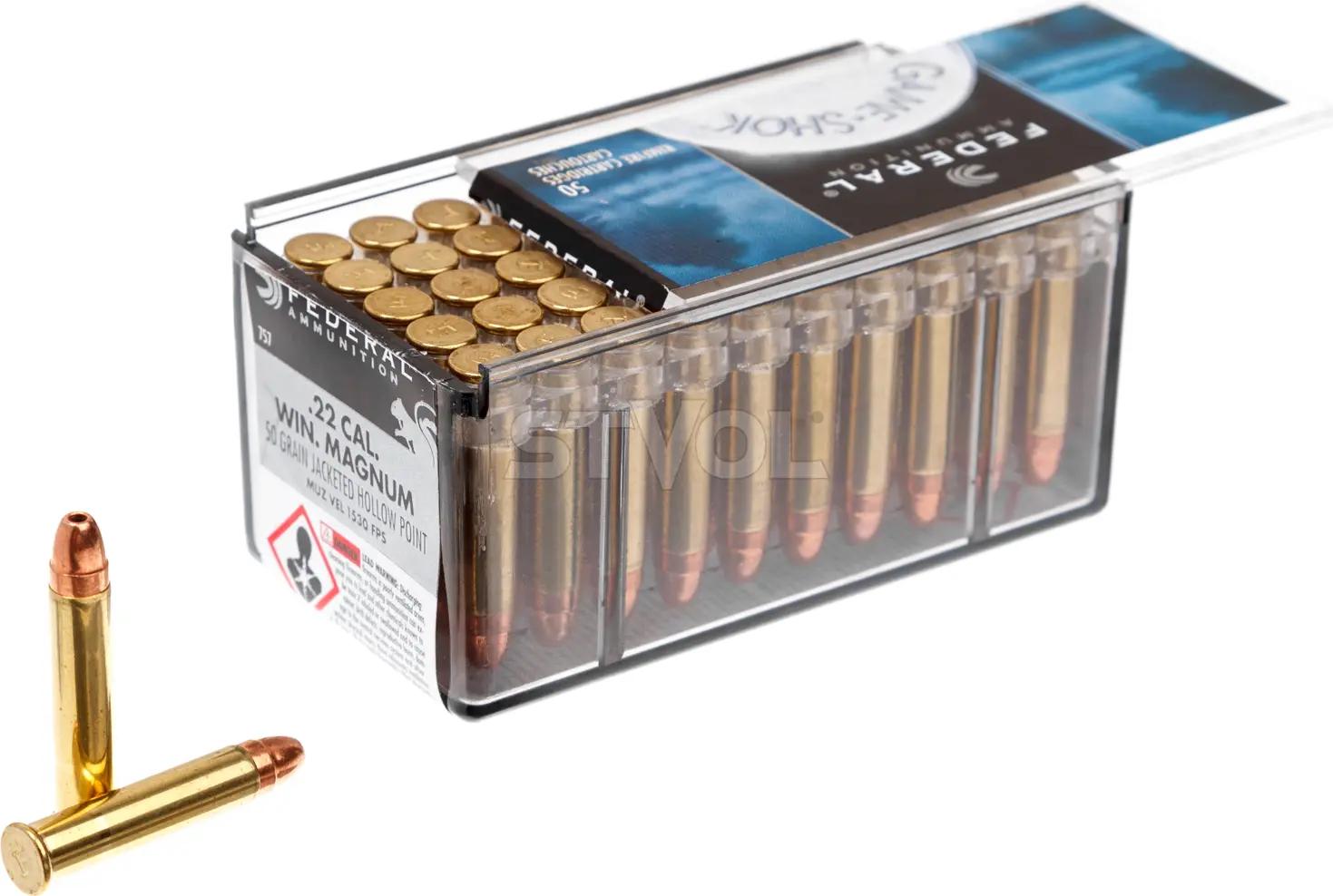 Патрон Federal Game Shok 22WMR 50gr 466 м\с — фото 1
